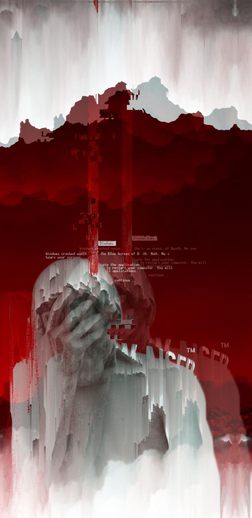 Vapour Cry Digital Red